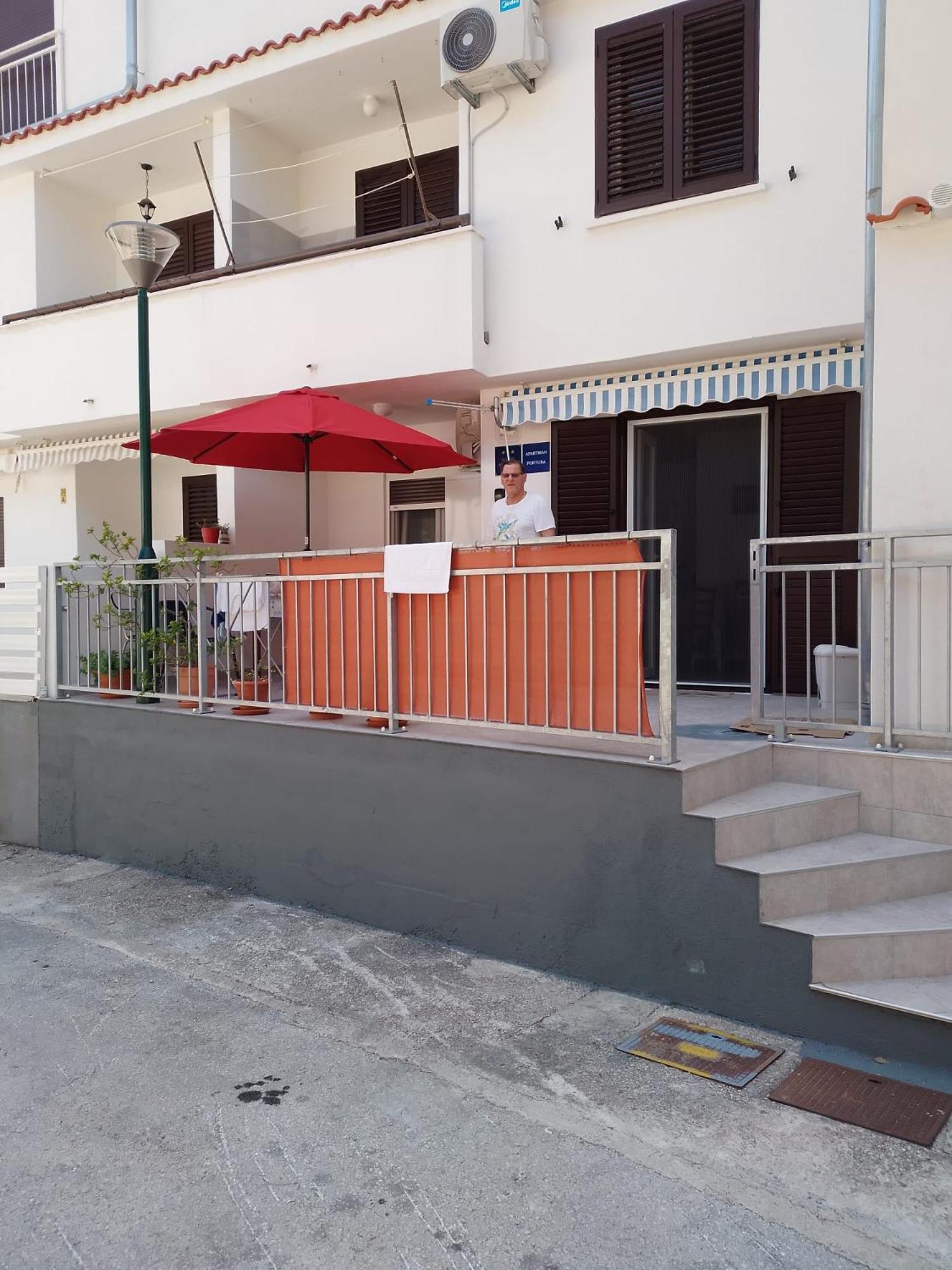 Apartment Fortuna Nečujam Eksteriør billede